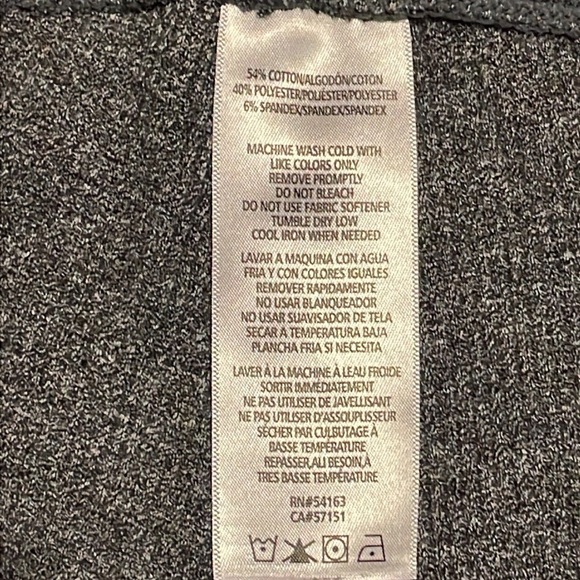 Calvin Klein Gray Performance Stretch Pants - Picture 5 of 10